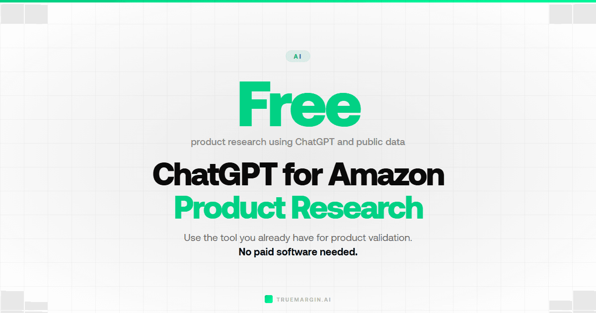 How to Use ChatGPT for Amazon Product Research
