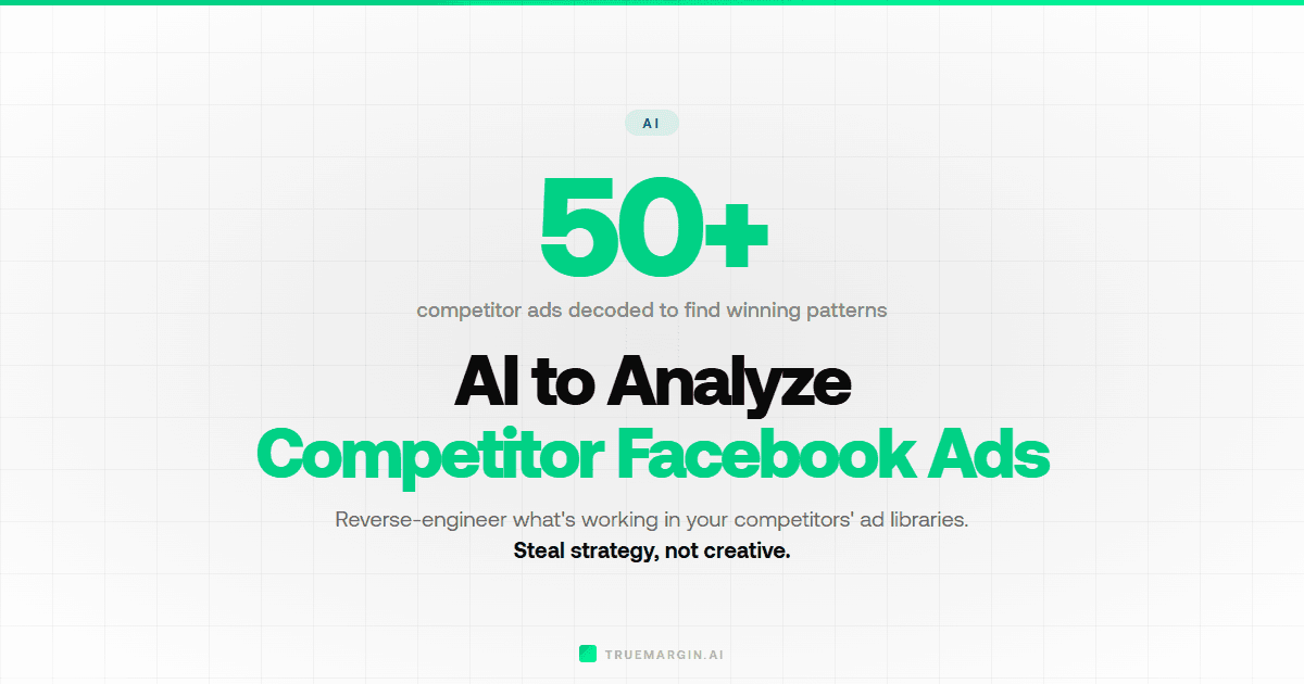 AI to Analyze Competitor Facebook Ads
