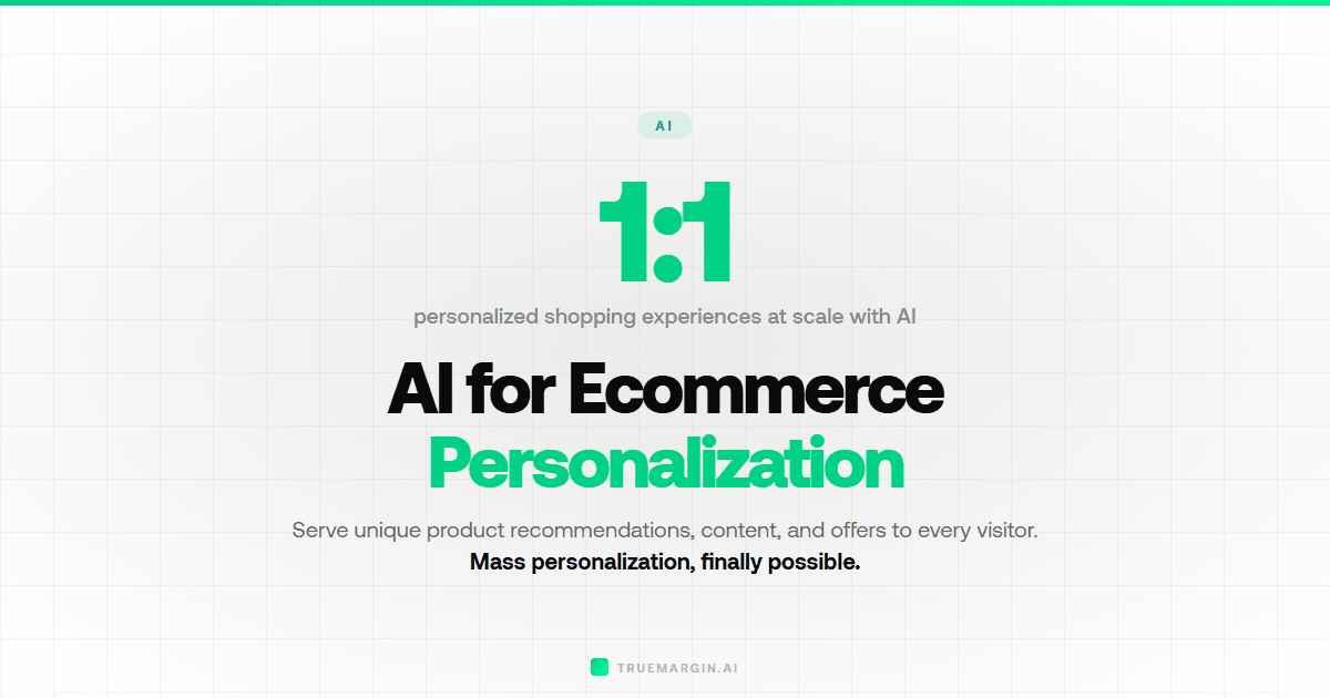 AI for Ecommerce Personalization (Recs, Email, On-Site)