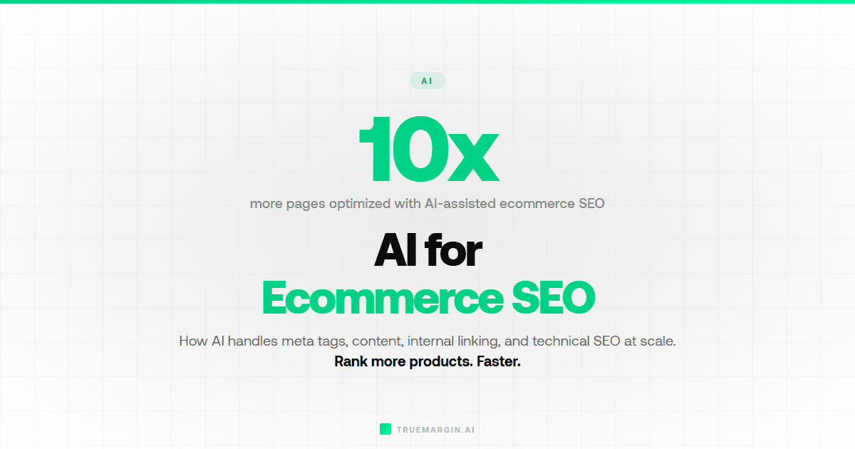 How to Use AI for Ecommerce SEO (Without Getting Penalized)