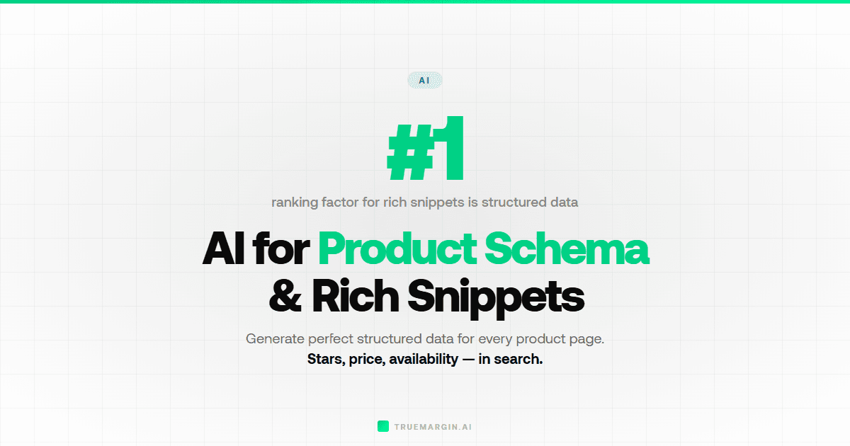 How to Use AI to Generate Product Schema and Rich Snippets
