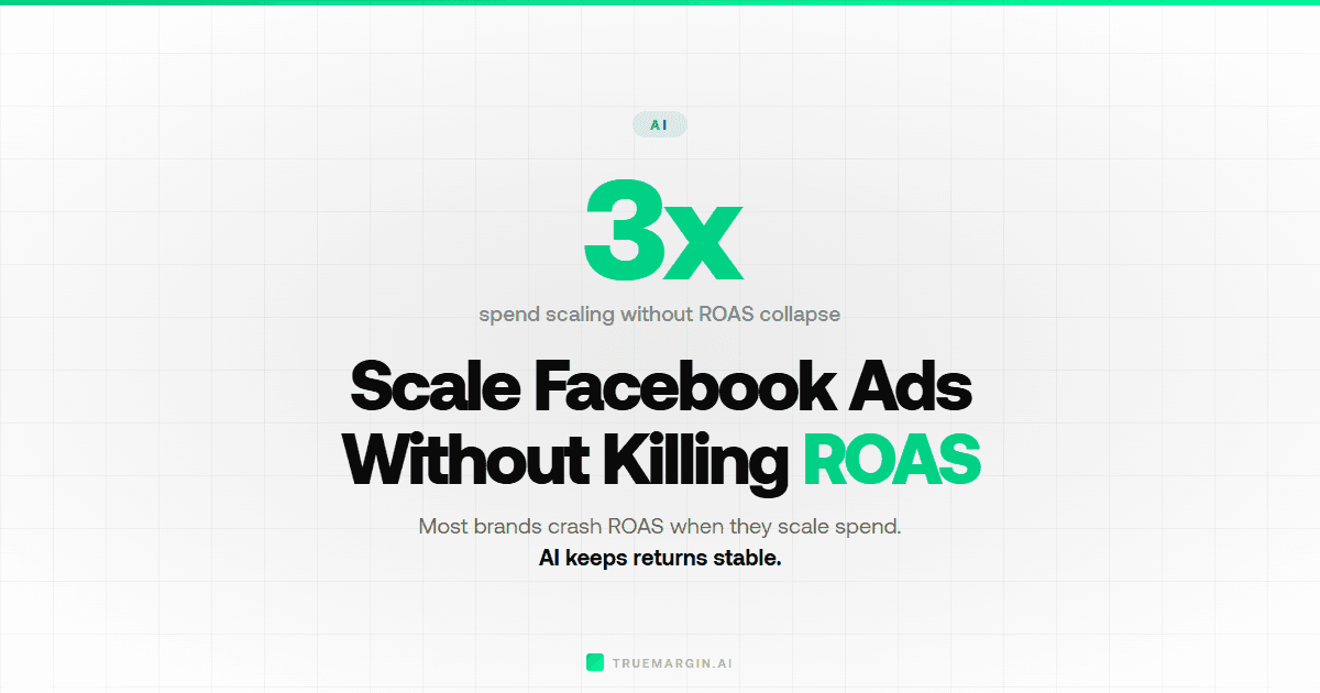AI to Scale Facebook Ads Without Killing ROAS