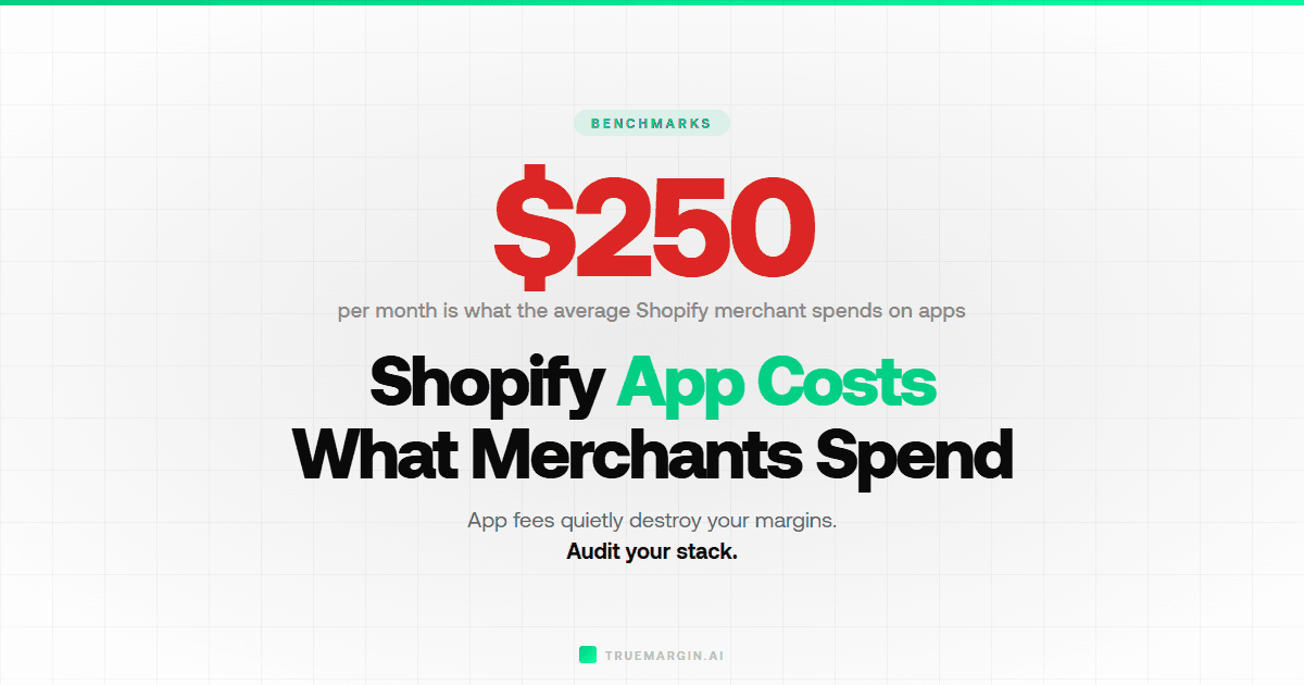 Average Shopify App Costs: How Much Merchants Actually Spend Monthly