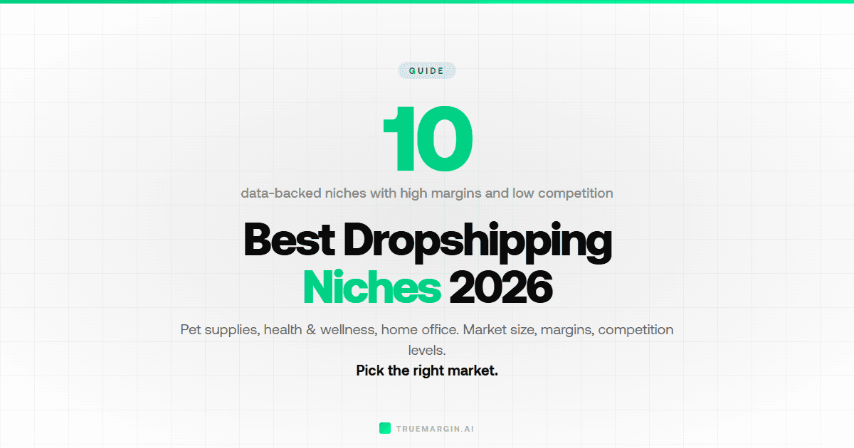 Best Dropshipping Niches in 2026 (Data-Backed)