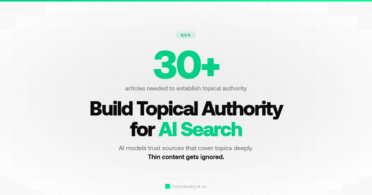 How to Build Topical Authority for AI Search Visibility