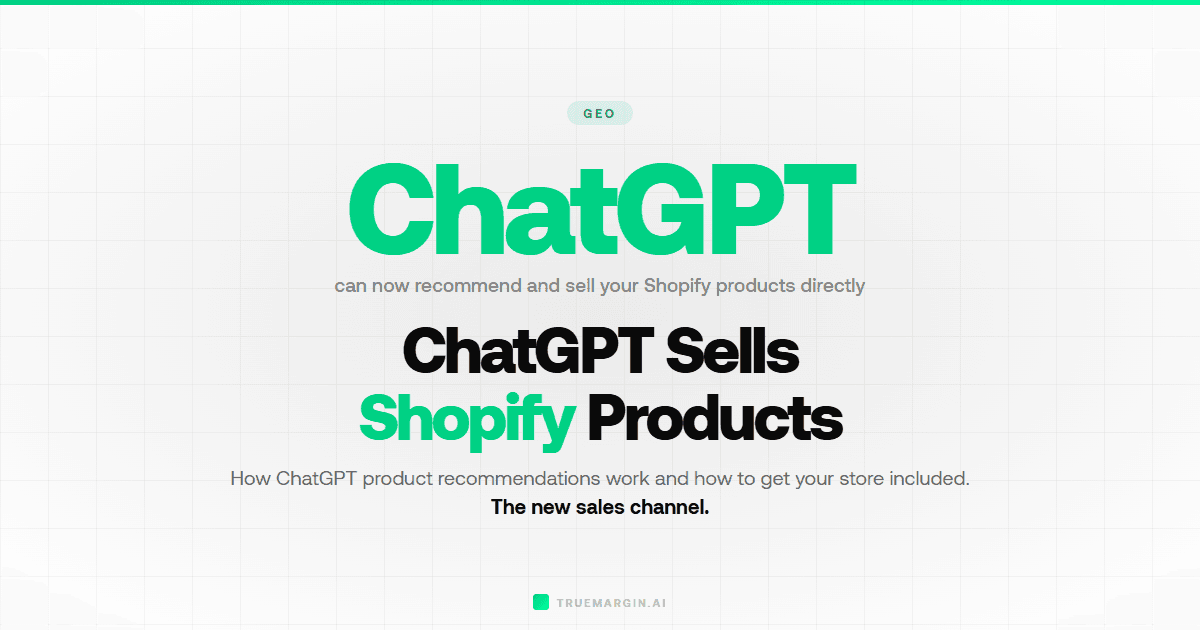 ChatGPT Can Now Sell Your Shopify Products — Here's How to Get Recommended