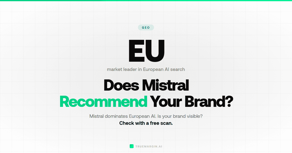 How to Check If Mistral Recommends Your Brand