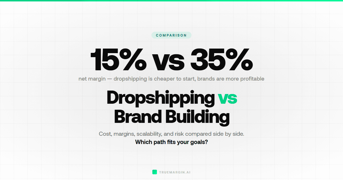 Dropshipping vs Brand Building: Which Makes More Money?