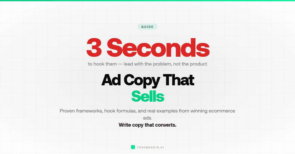 How to Write Ad Copy That Sells (Ecommerce)