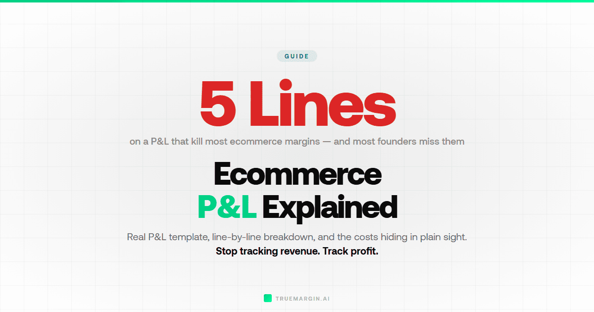 Ecommerce Profit and Loss Statement Explained
