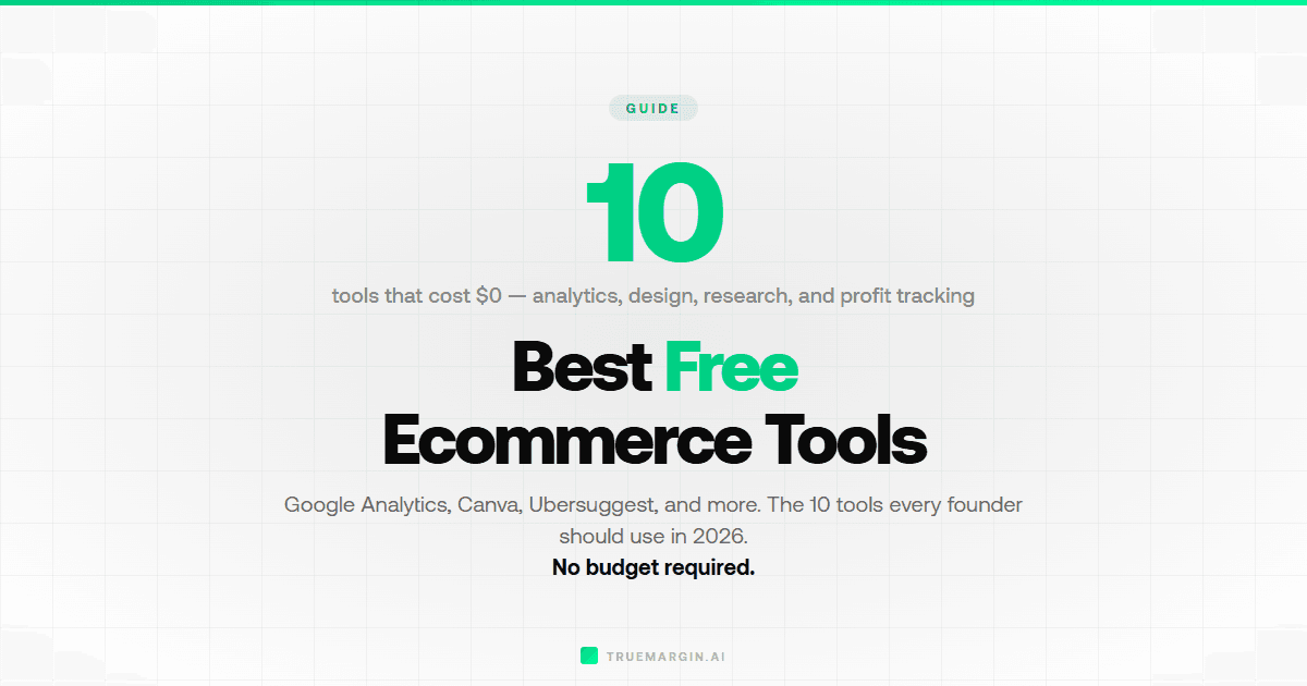 10 Best Free Ecommerce Tools for Founders (2026)