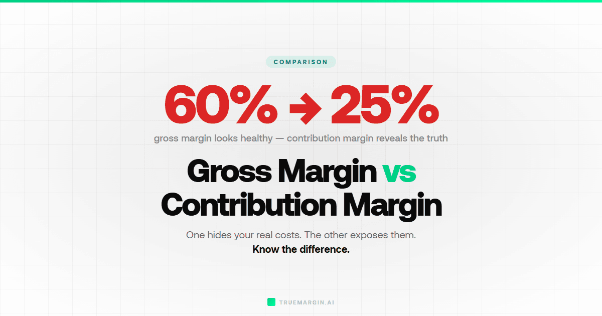 Gross Margin vs Contribution Margin Explained