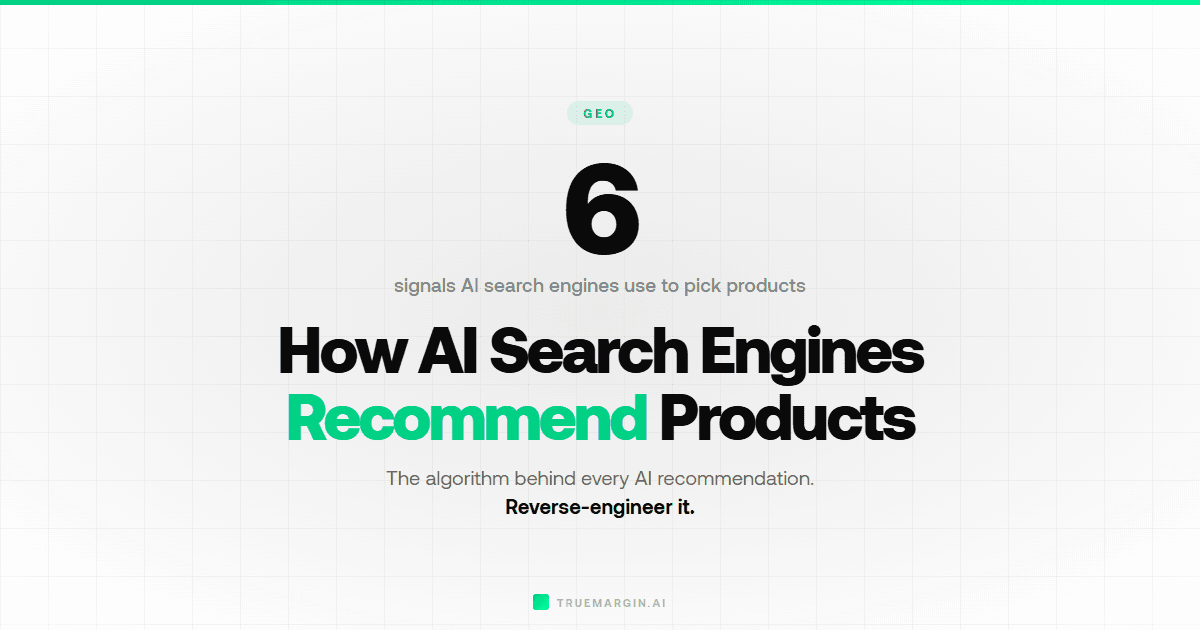 How AI Search Engines Choose Which Products to Recommend