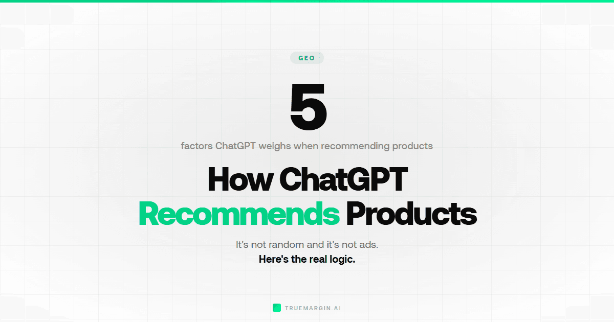 How ChatGPT Decides Which Products to Recommend