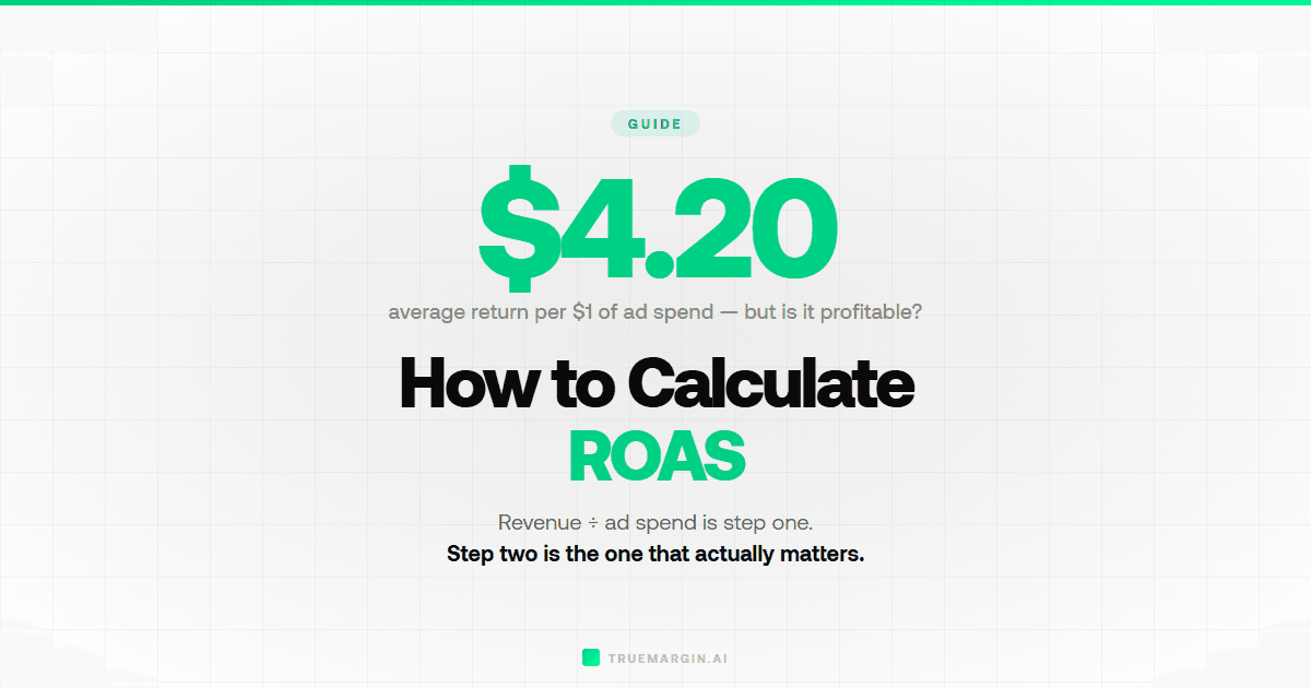 How to Calculate ROAS (Formula + Examples)