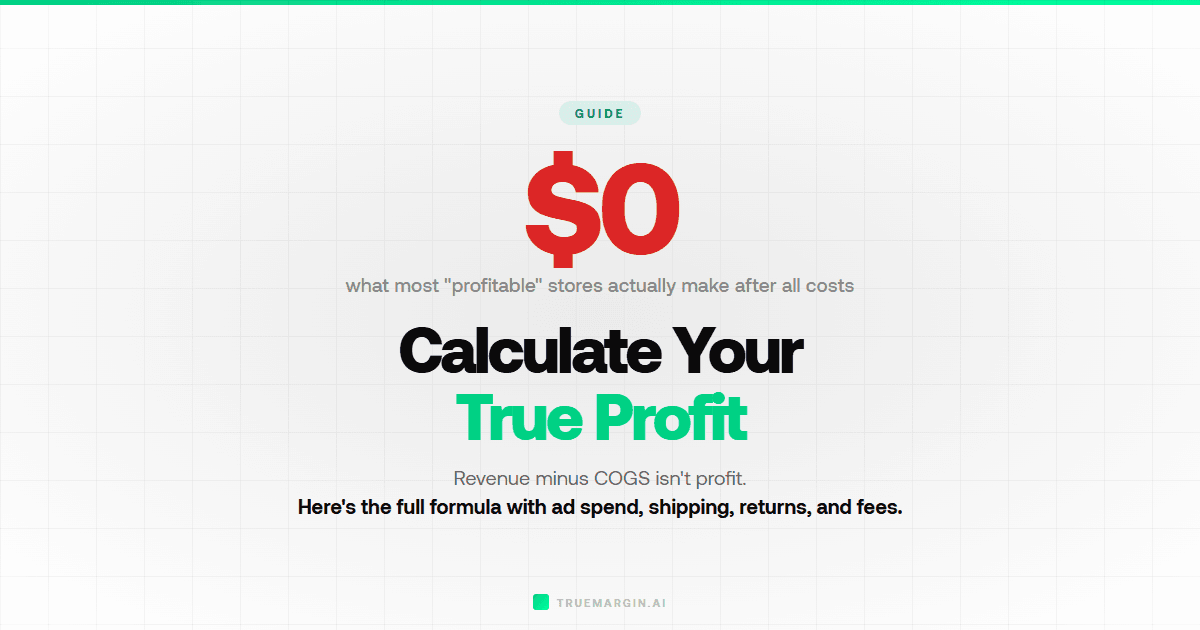How to Calculate True Profit After Ad Spend