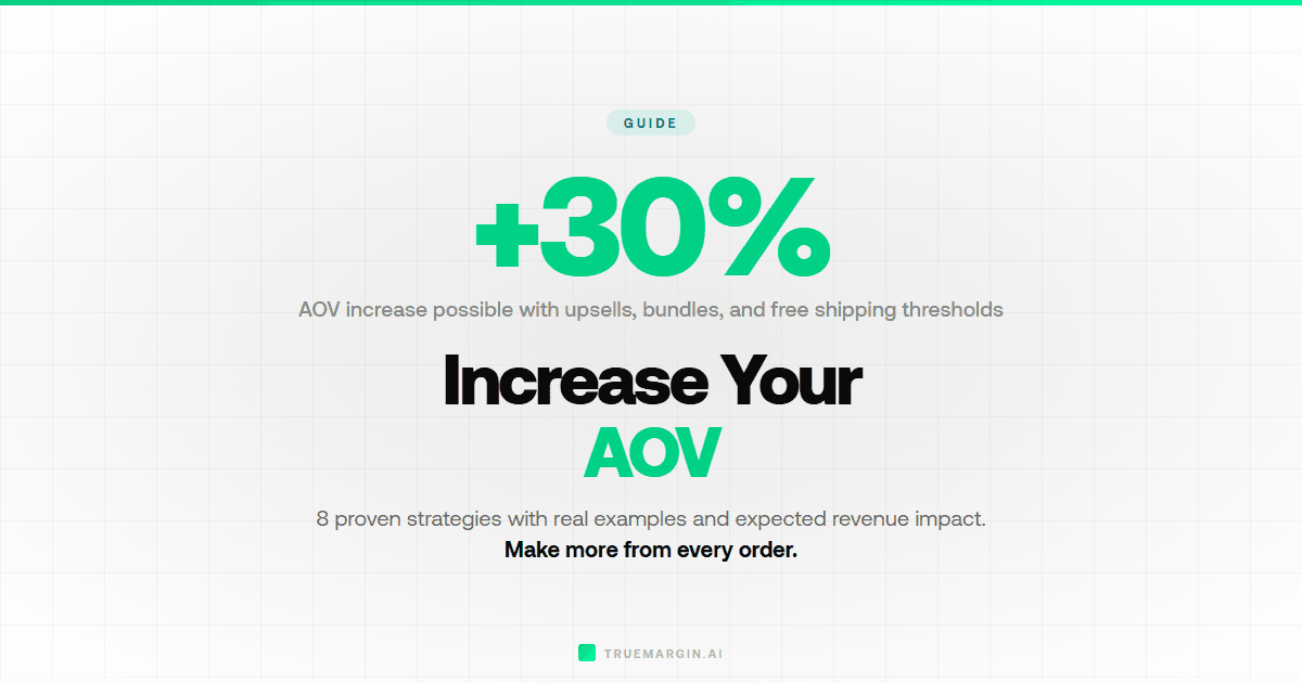 How to Increase Average Order Value