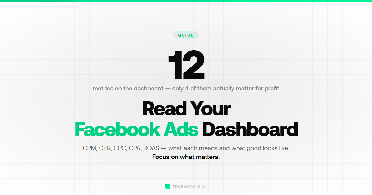 How to Read a Facebook Ads Dashboard