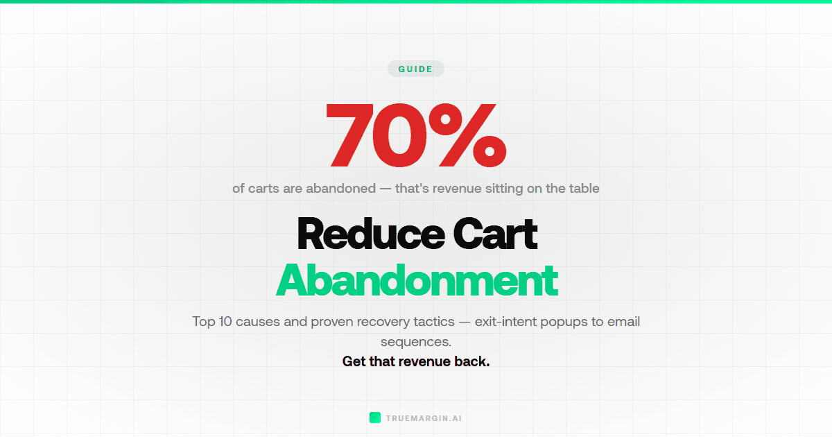 How to Reduce Cart Abandonment
