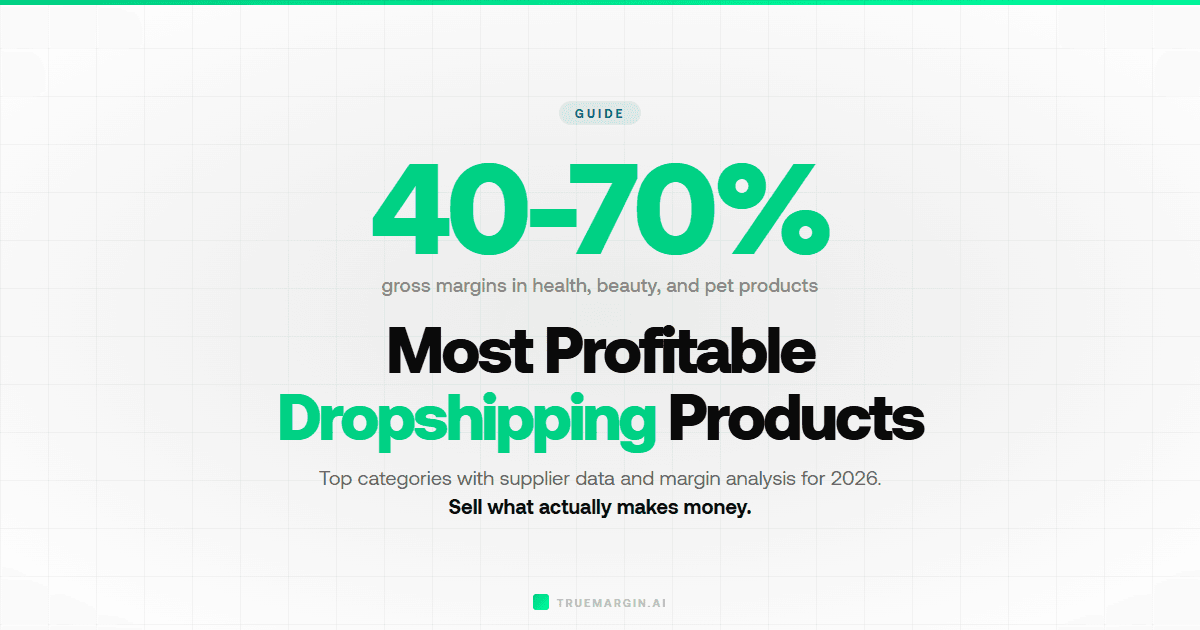 Most Profitable Dropshipping Products in 2026