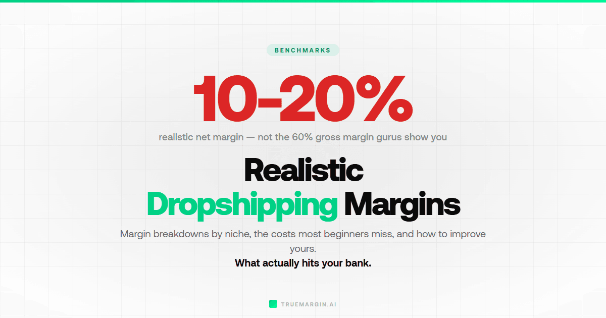 Dropshipping Profit Margins: What to Actually Expect