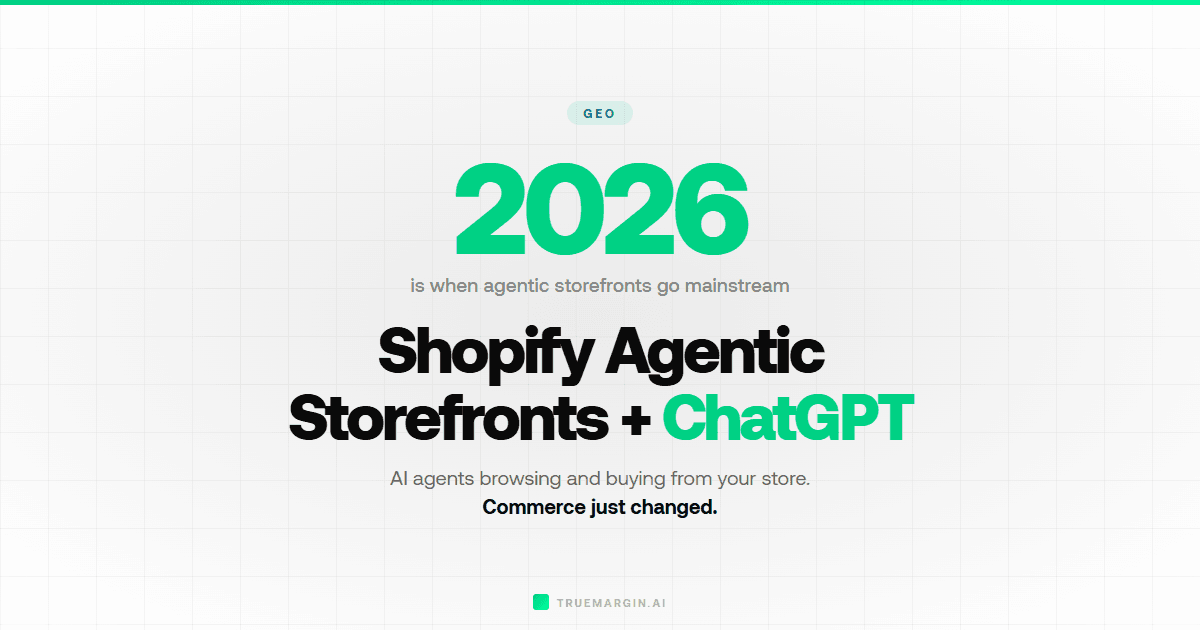 Shopify Agentic Storefronts: ChatGPT Can Now Sell Your Products Directly
