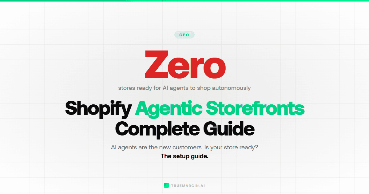 Shopify Agentic Storefronts Guide (2026)