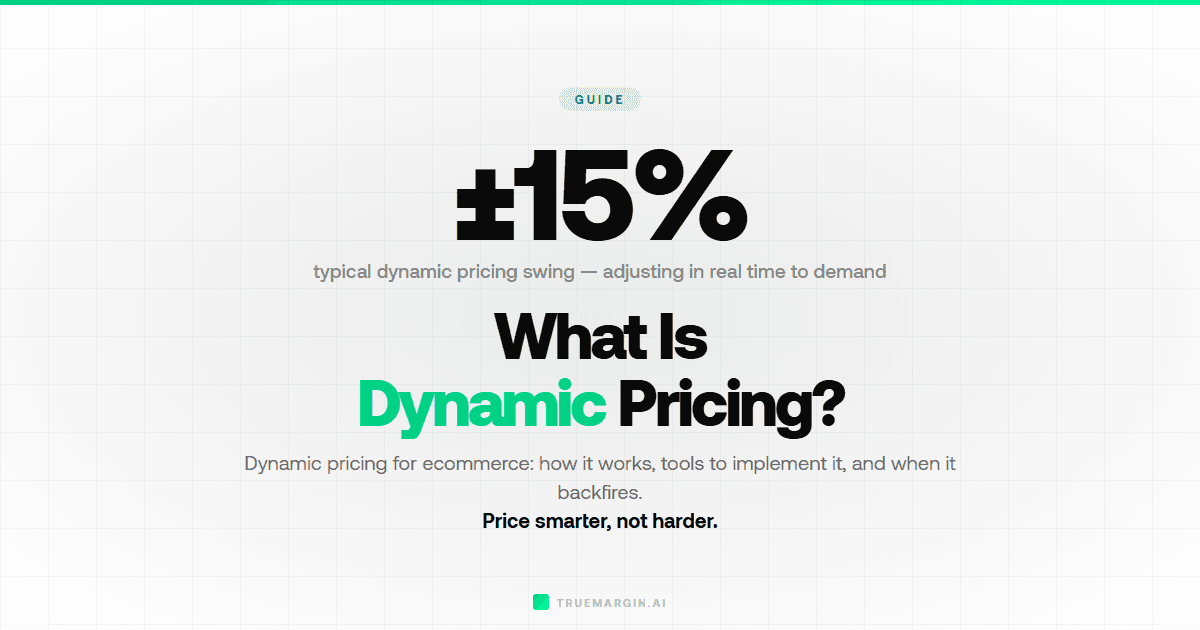 What Is Dynamic Pricing for Ecommerce?