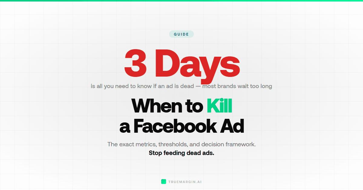 When to Kill a Facebook Ad (The Metrics That Matter)