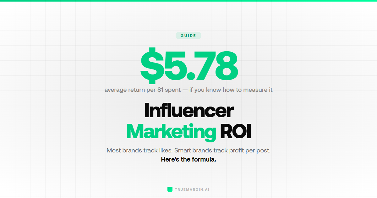 How to Calculate Influencer Marketing ROI — Formula, Benchmarks