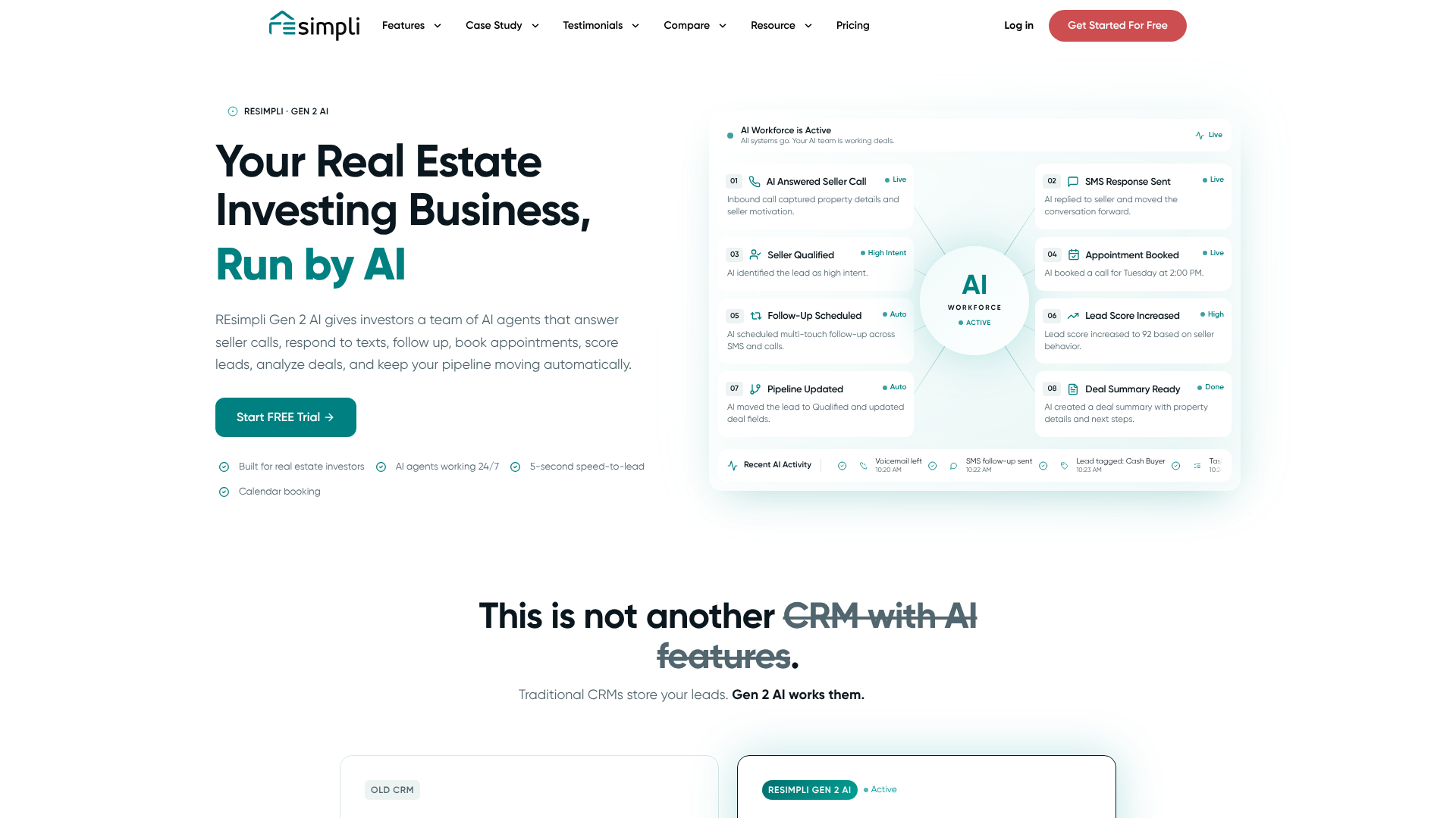 REsimpli homepage screenshot